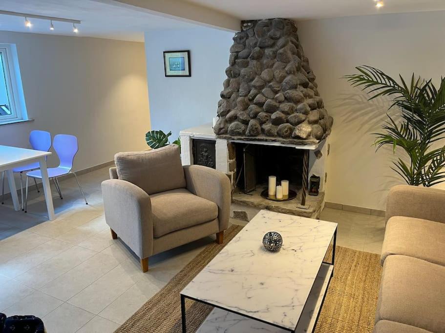Plomben C Appartement Båstad Buitenkant foto
